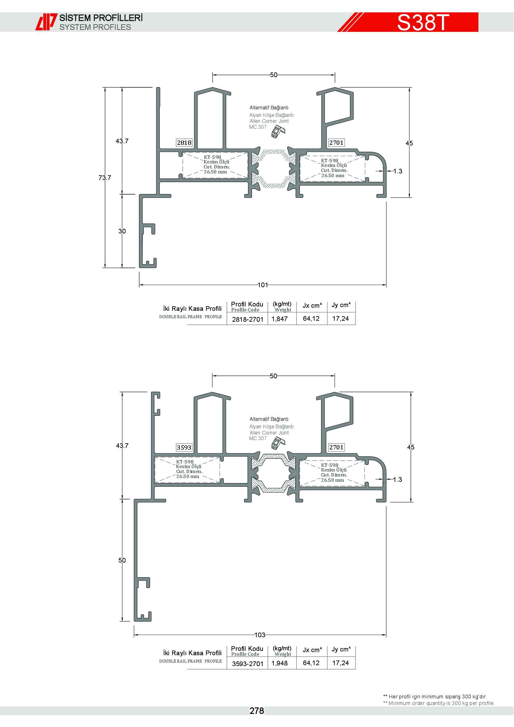 Sürme Yalıtımlı Alüminyum 14